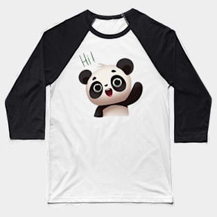 T-shirt Hi panda Baseball T-Shirt